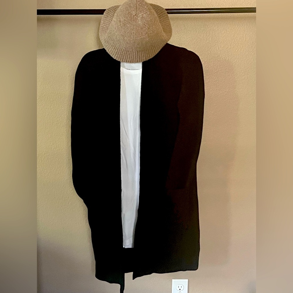 JCrew stylish coat sweater ~ can be worn with jeans, shorts or dresses.